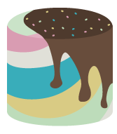SHEET CHOCOLATE MARSHMALLOWS A4-06